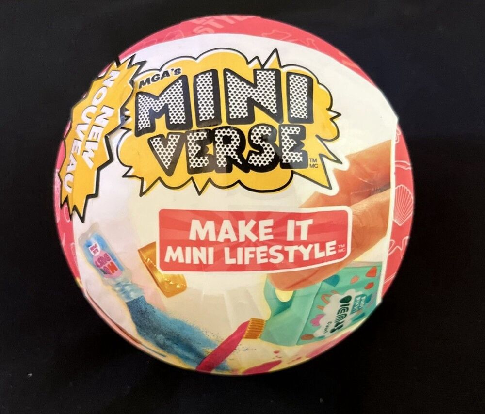 MGA Miniverse Make It Mini Lifestyle Series 1 New Sealed Mystery Blind Capsule